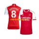 Camisola Arsenal Martin Odegaard 8 Homem Equipamento Primeiro 2023-2024 Manga Curta